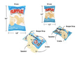 Snack Attack Fluffles Potato Crisps XS & M Toy By P.L.A.Y