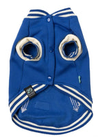 Blue Letterman Varsity Dog Jacket By FuzzYard