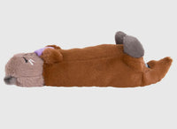 Snooziez Shhhqueaker Otter By Zippy Paws