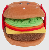 Snufflerz Stack Cheeseburger Toy By Zippy Paws