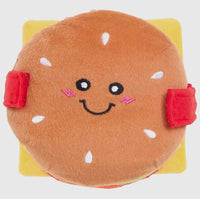 Snufflerz Stack Cheeseburger Toy By Zippy Paws