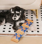 Super Firehose Pretzel Dog Toy By Hugsmart