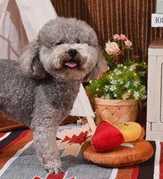 Picnic Time Cheese Board Interactive Dog Toy By Hugsmart