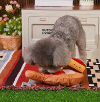 Picnic Time Cheese Board Interactive Dog Toy By Hugsmart