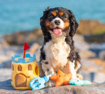 Beach Sand Castle Hide & Seek Dog Toy By Hugsmart