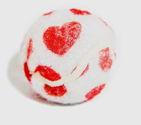 Valentine Love Heart Dog Tennis Balls Duo By Midlee