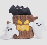 Haunted Tree Halloween Hide & Seek Dog Toy By Hugsmart