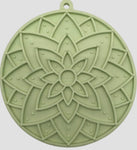Green Lotus Suction Cup Enrichment Lick Mat By SodaPup
