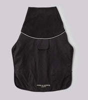 Black Thermal Self Heating Dog Jacket By Hugo & Hudson