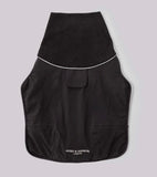 Black Thermal Self Heating Dog Jacket By Hugo & Hudson