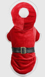 Santa Velvet Hoodie By Parisian Pet