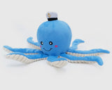Ocean Playful Pal Octopus Toy By Zippy Paws
