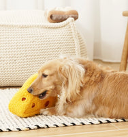 Fromage Cheese Snuffle Toy By Lambwolf Collective
