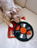 Bark To The Beat Record Snuffle Toy By Lambwolf Collective