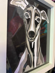 Greyhound Paper-Cut Artwork By Houndy Ever After Crafts