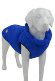 Royal Blue Puffer Coat By Doggy Concepts Outwear