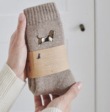 Basset Dog Walkers Socks By Sweet William