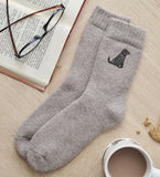 Chocolate Lab Dog Walkers Socks By Sweet William