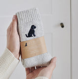 Black Cockapoo Dog Walkers Socks By Sweet William