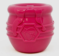 Pink Honey Pot Treat Dispenser Chew Toy By SodaPup