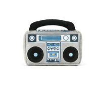 Boom Box Music Hidden Plush Dog Toy By P.L.A.Y