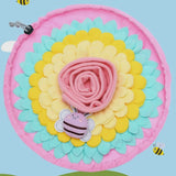 Foldable Colourful Flower Snuffle Enrichment Mat By CheerHunting