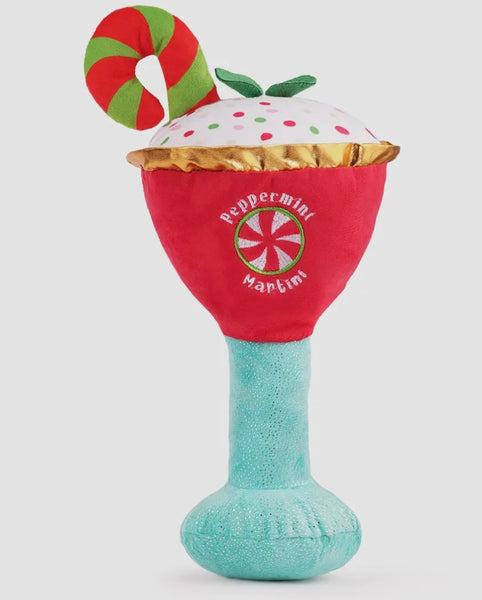 Peppermint Pawtini Cocktail Toy By Hugsmart