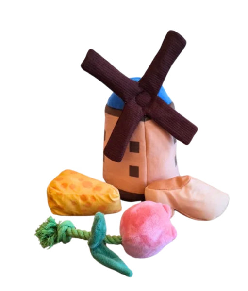 Dutch Windmill Snuffles Dog Toy By PawStory