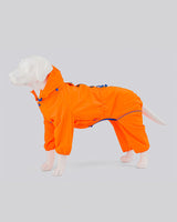 Reflective Orange Overalls Dog Jacket By Hugo & Hudson