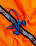 Reflective Orange Overalls Dog Jacket By Hugo & Hudson