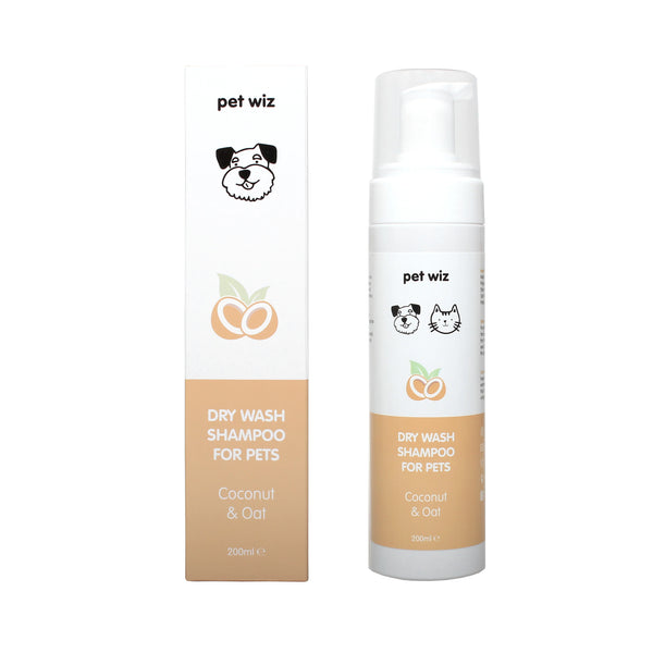 Dry Wash Shampoo Coconut & Oat By Pet Wiz