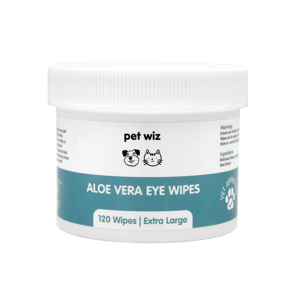 Aloe Vera Eye Wipes By Pet Wiz