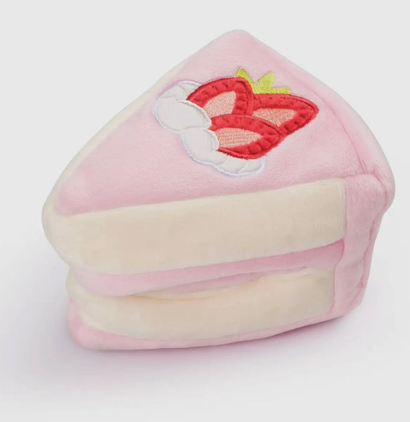 Strawberry Cake Slice Nosework Toy By Chewffon
