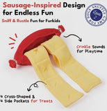 Sausage Snuffle Toy By Chewffon