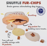 Potato Chips Nosework Toy By Chewffon