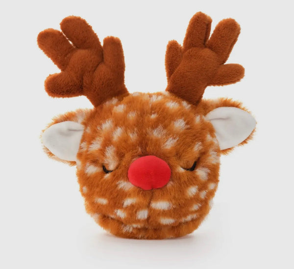 Reindeer Bounce Ball Toy By The Foggy Dog
