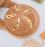 Cheesy Bread Nosework Toy By Pups & Bubs