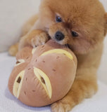Cheesy Bread Nosework Toy By Pups & Bubs