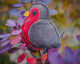 Rodney The Robin Toy By Aurora Paws