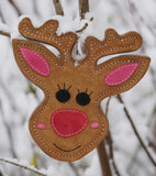 Rudy The Reindeer Toy By Aurora Paws