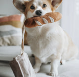 Mini Baguette Bread Snuffle Toy By Lambwolf Collective