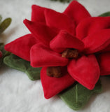 Snuffle Poinsettia Nosework Toy By Pups & Bubs