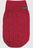 Red Cable Knitwear Sweater By Parisian Pet