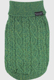 Green Cable Knitwear Sweater By Parisian Pet