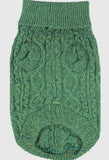 Green Cable Knitwear Sweater By Parisian Pet