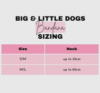Pink Balloon Dog Cooling Dog Bandana By Big & Little Dogs