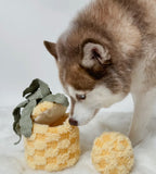 Pineapple Snuffle Toy By Lambwolf Collective