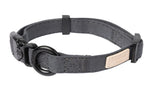 FuzzYard Life Slate Grey Dog Collar By FuzzYard