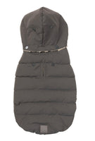 Slate Grey Essential Puffer Jacket By FuzzYard