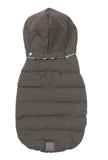 Slate Grey Essential Puffer Jacket By FuzzYard